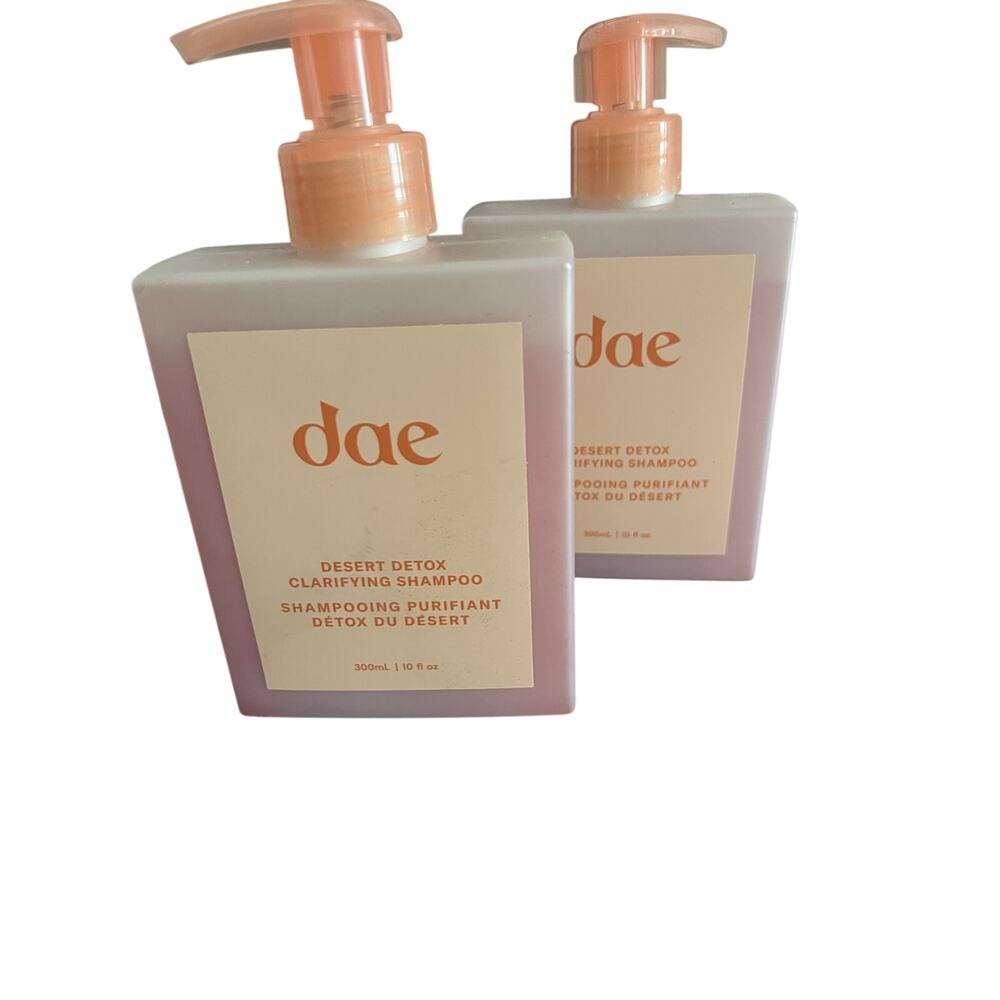 Lot of 2 Dae Desert Detox Clarifying Shampoo – 10 fl oz / 300mL – Brand New